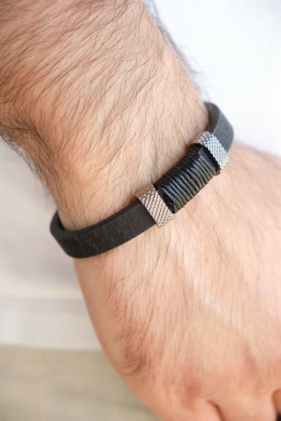 MV01030 Erkek Deri Bileklik