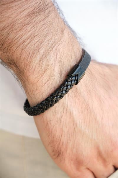 MV01031 Erkek Deri Bileklik