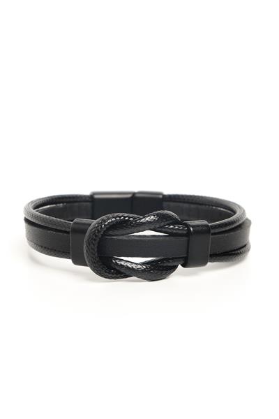 MV01039 Erkek Deri Bileklik