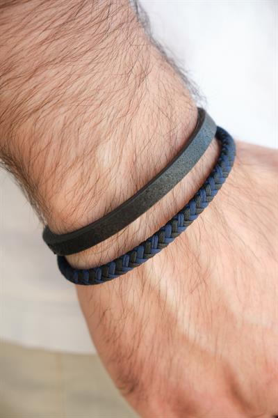 MV01041 Erkek Deri Bileklik