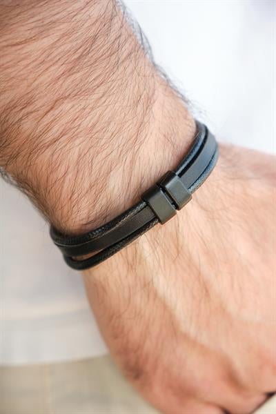 MV01042 Erkek Deri Bileklik