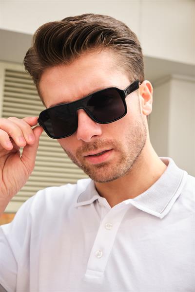 MV021035 Blok Cam Erkek Güneş Gözlüğü