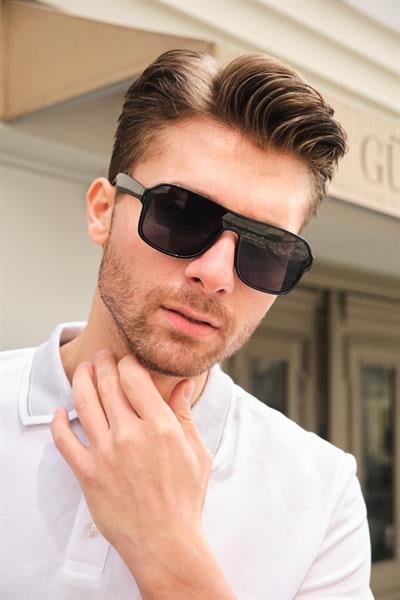 MV021035 Blok Cam Erkek Güneş Gözlüğü