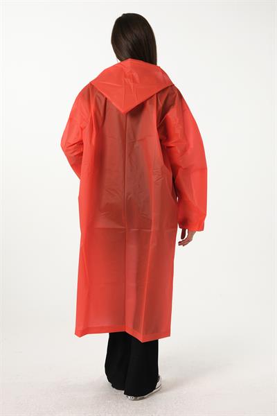 MV090-10 Kırmızı Su Rüzgar Geçirmez Yağmurluk