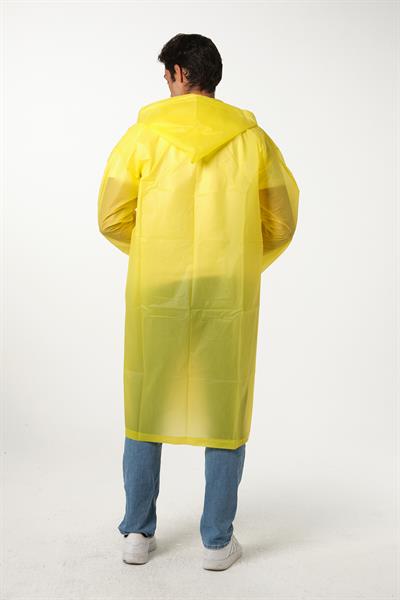 MV090-2 Sarı Su Rüzgar Geçirmez Yağmurluk
