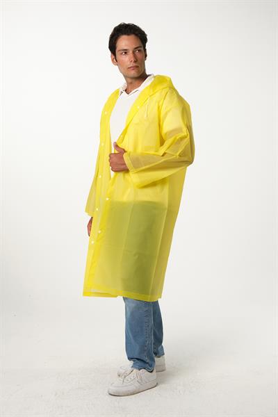 MV090-2 Sarı Su Rüzgar Geçirmez Yağmurluk