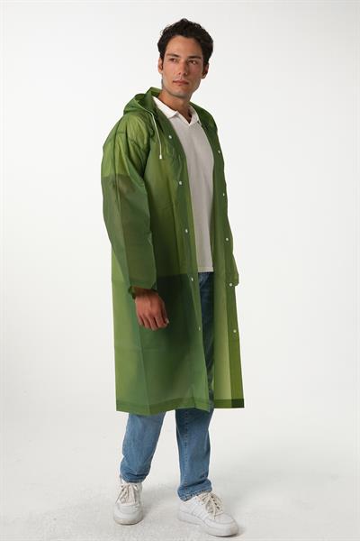 MV090-4 Haki Su Rüzgar Geçirmez Yağmurluk