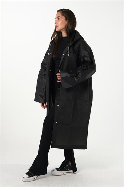 MV090 Siyah Su Rüzgar Geçirmez Yağmurluk