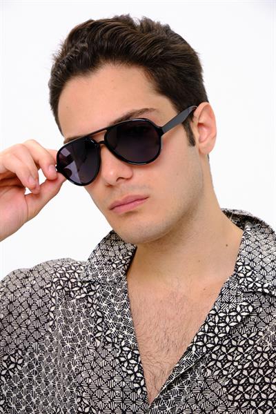 MV10117 Siyah Erkek Güneş Gözlüğü