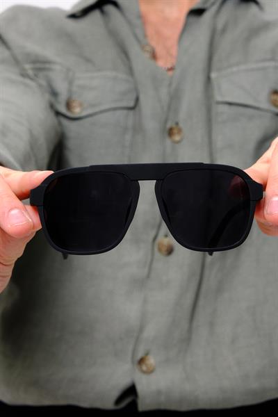 MV10119-1 Mat Siyah Erkek Güneş Gözlüğü