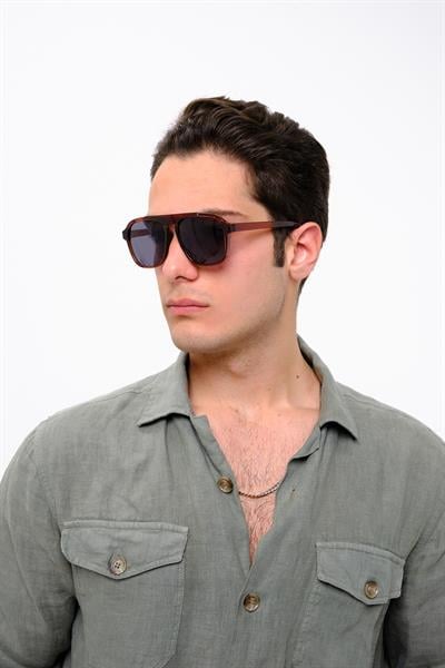 MV10119-2 Kahverengi Erkek Güneş Gözlüğü