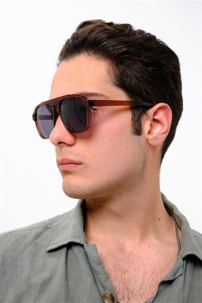 MV10119-2 Kahverengi Erkek Güneş Gözlüğü