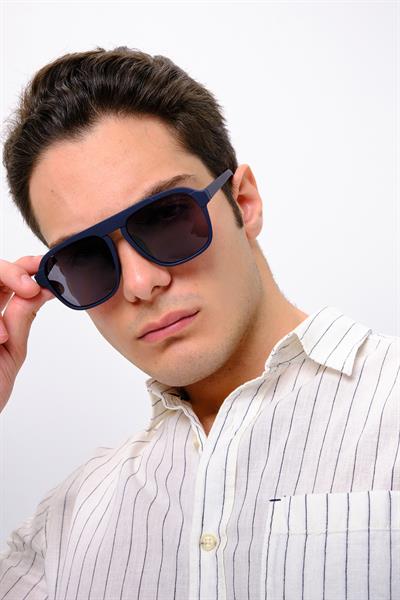 MV10119-3 Lacivert Erkek Güneş Gözlüğü