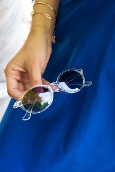 MV10135-3 Şeffaf Degrade Kadın Güneş Gözlüğü