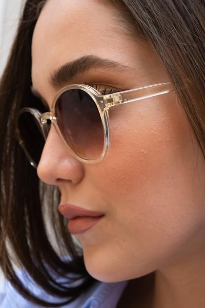 MV1036-3 Bal Rengi Kadın Güneş Gözlüğü