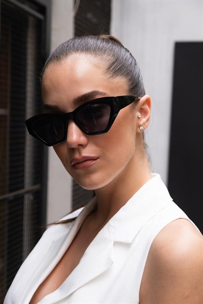 MV10954 Siyah Cat Kadın Güneş Gözlüğü