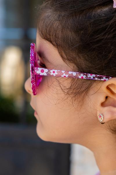 MV142 Pembe Papatya Uv400 Korumalı Çocuk Güneş Gözlüğü