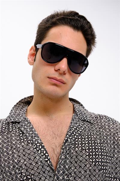 MV19818-84 Siyah Erkek Güneş Gözlüğü