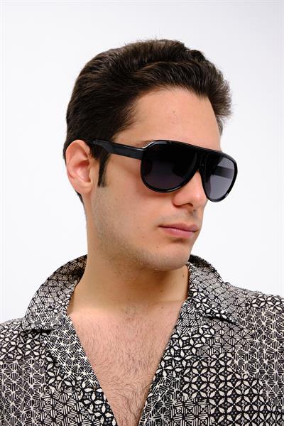 MV19818-84 Siyah Erkek Güneş Gözlüğü