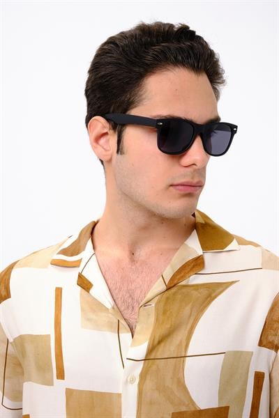 MV2011-1 Mat Büyük Wayfarer Erkek Güneş Gözlüğü