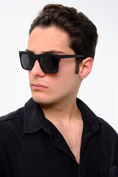 MV2013 Mat Siyah Erkek Güneş Gözlüğü
