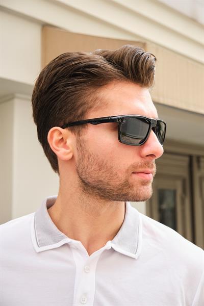 MV2140P1 Polarize Siyah Erkek Güneş Gözlüğü