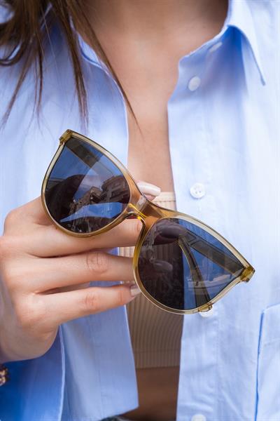 MV21835-1 Yeşil Kadın Güneş Gözlüğü