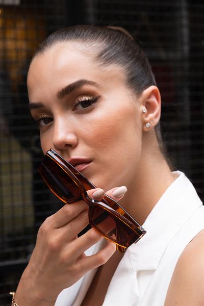 MV21880-1 Dikdörtgen Kadın Güneş Gözlüğü