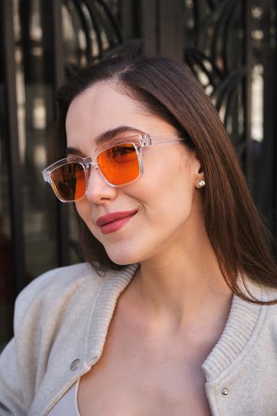 MV24145-1 Turuncu Kadın Güneş Gözlüğü