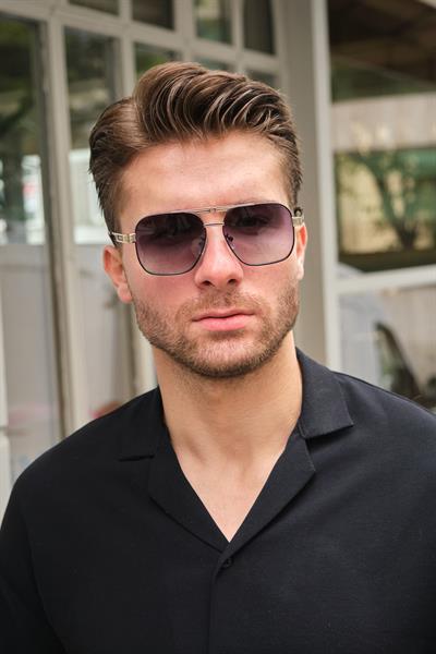 MV2548-2 Sarı Siyah Erkek Güneş Gözlüğü