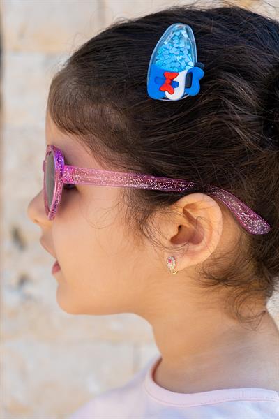 MV47-005 Kalp Uv400 Korumalı Çocuk Güneş Gözlüğü