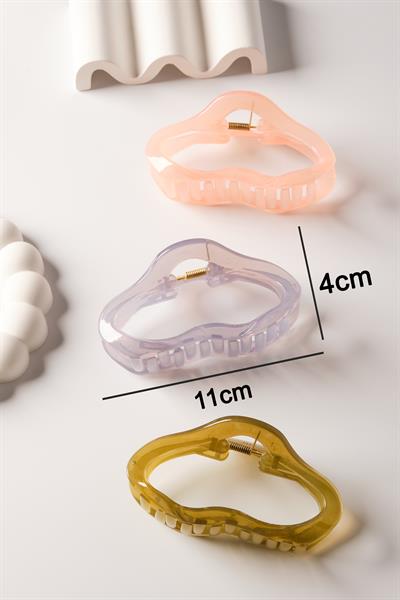 MV6089 Kadın 3 lü Mandal Toka