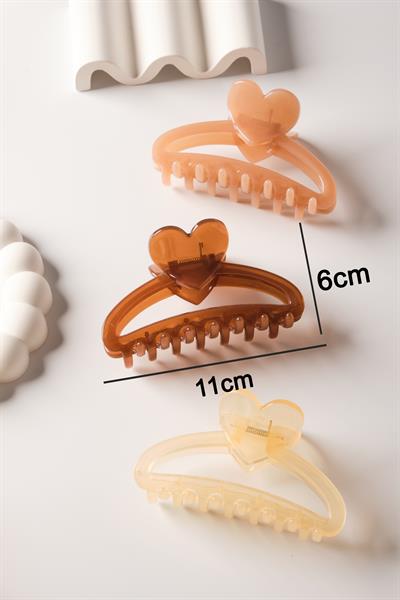 MV6093 Kadın 3 lü Mandal Toka