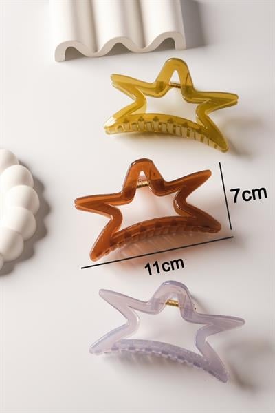 MV6096 Kadın 3 lü Mandal Toka