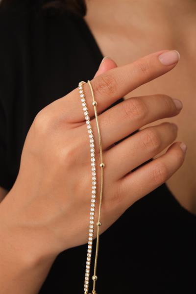 Su Yolu Zincirli Bileklik