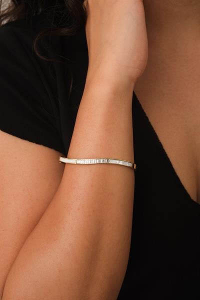 Taşlı Kelepçe Bileklik