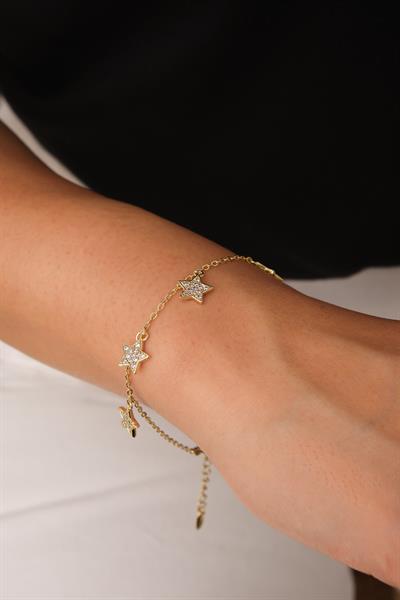 Taşlı Yıldız Bileklik