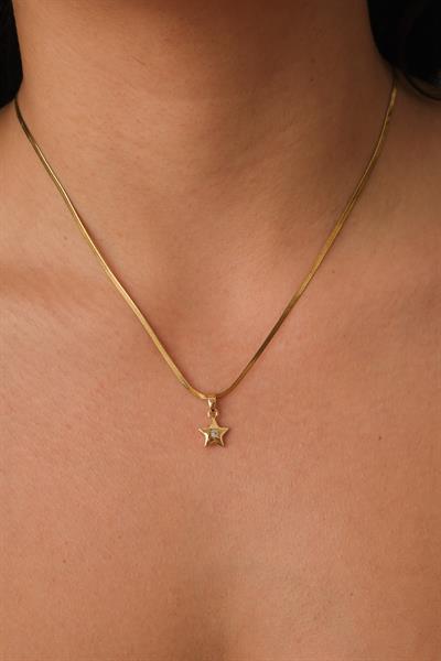 Taşlı Yıldız Kolye