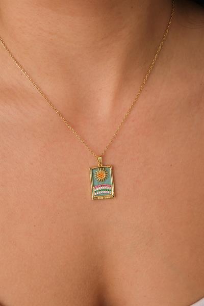 The Sun Tarot Kolye
