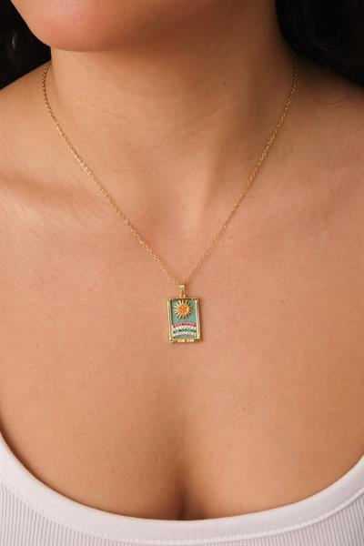 The Sun Tarot Kolye