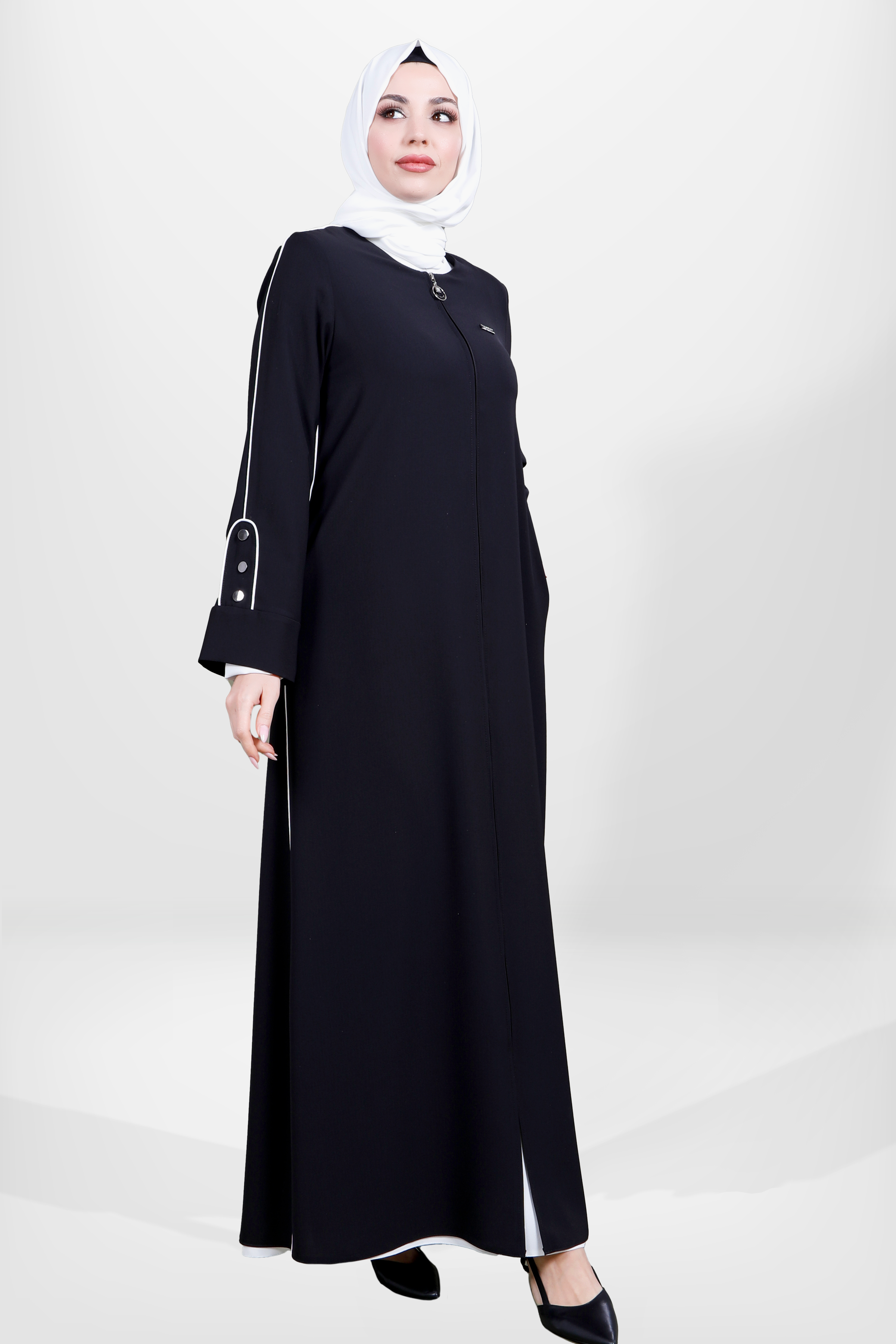 Beyza-3886 FERACE ETİKETLİ SİYAH