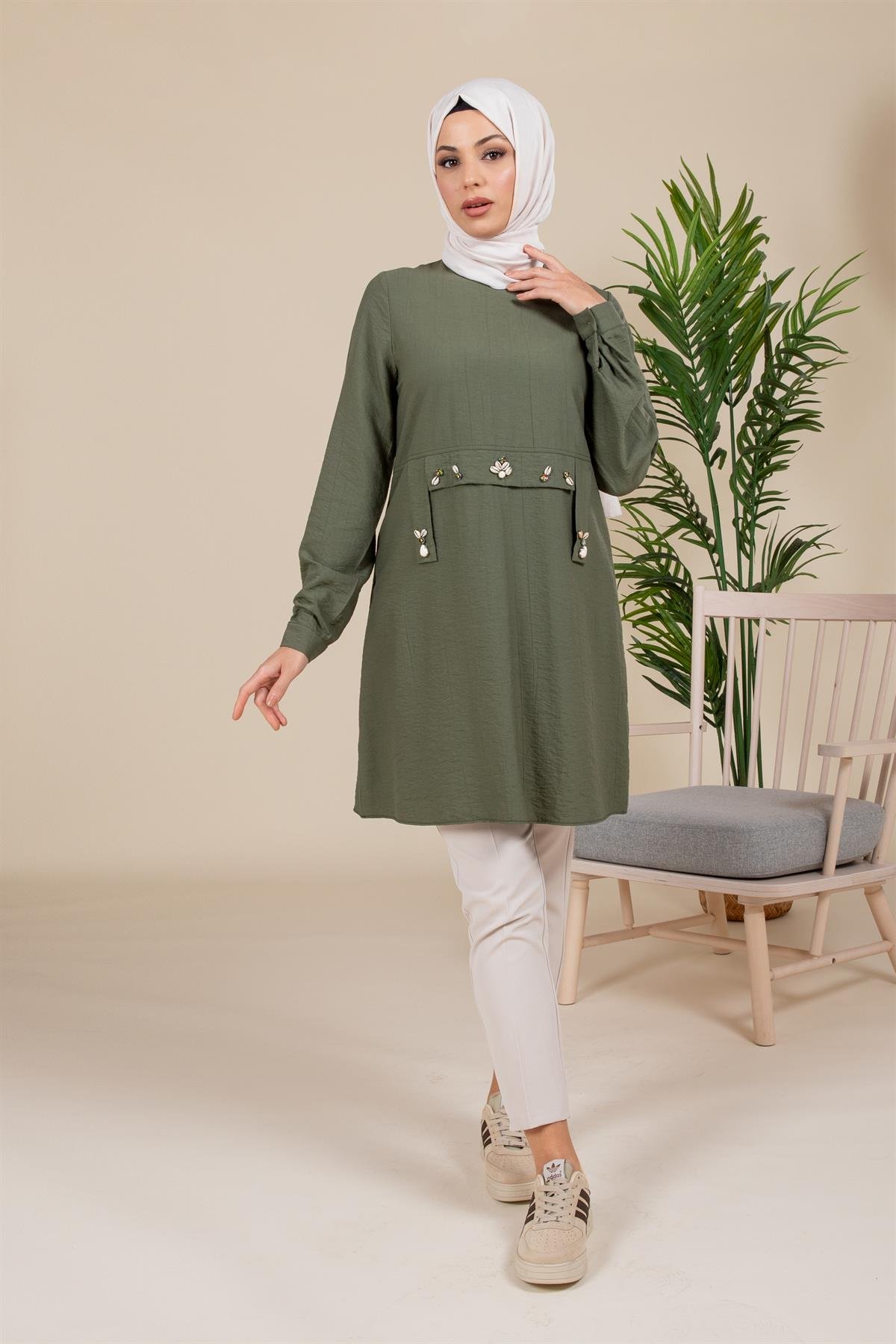 Beyza-4037 TUNİK HAKİ