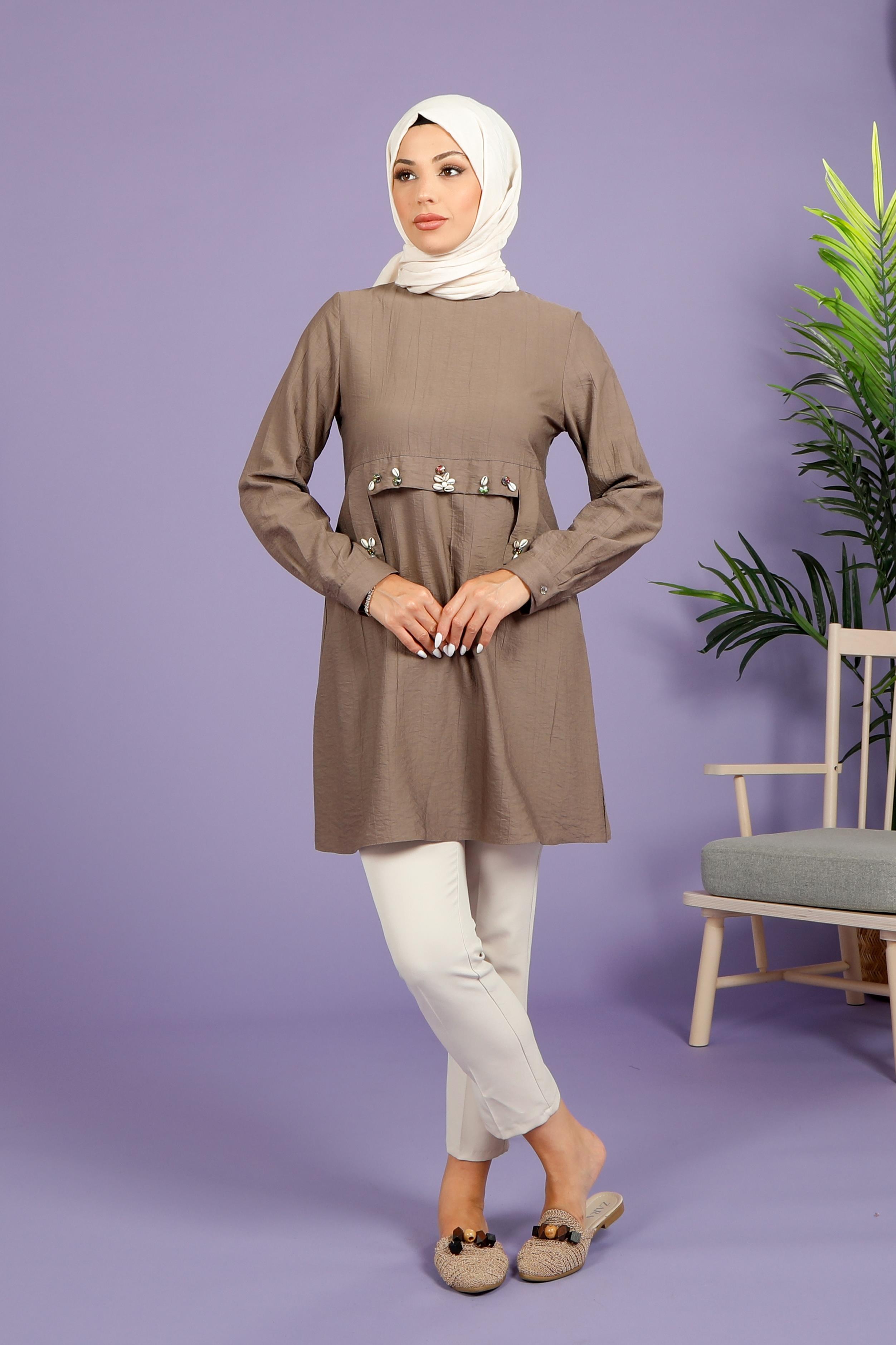 4037 TUNİK KAPUÇİNO