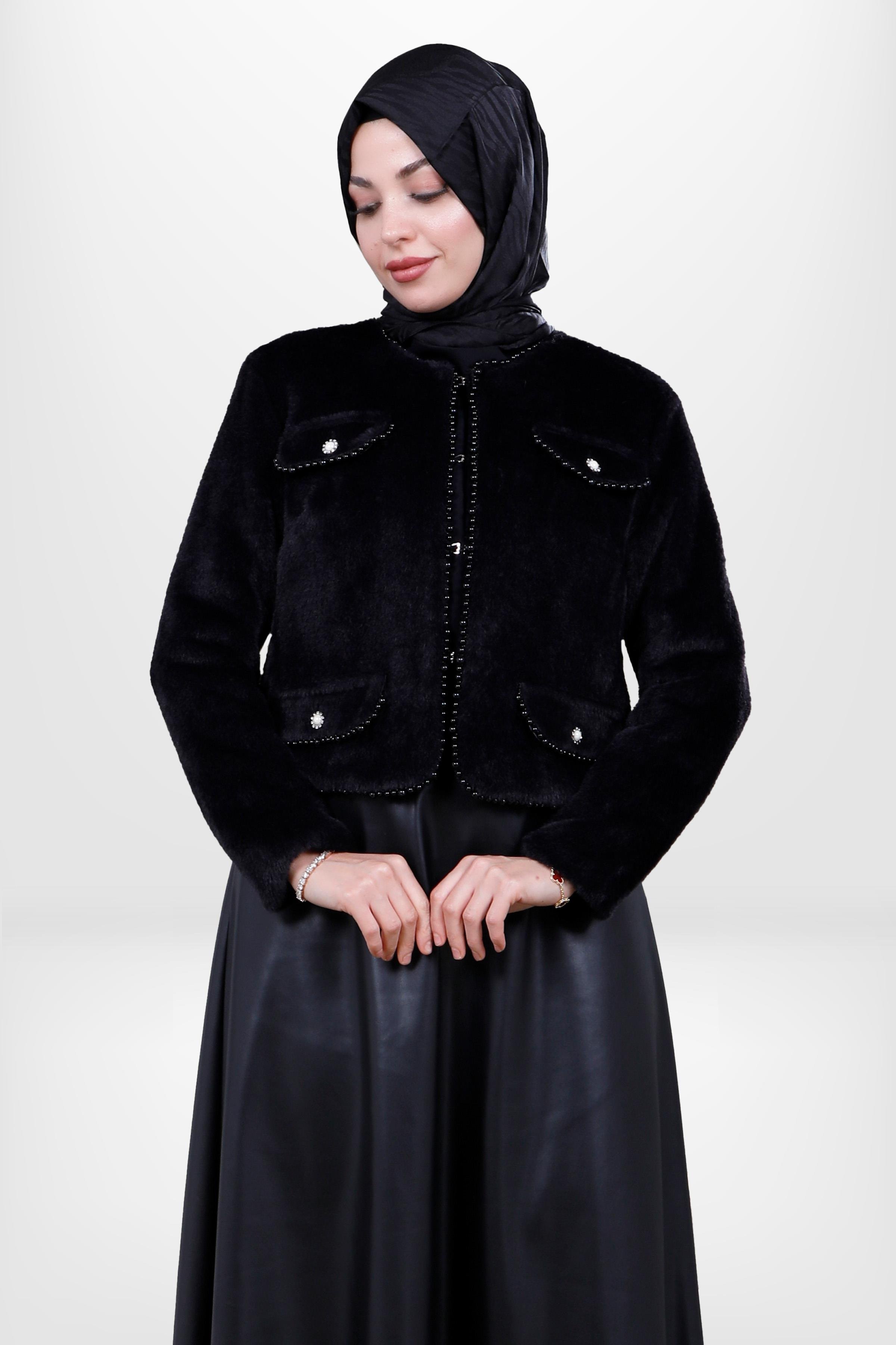 Beyza-4092 CEKET SİYAH