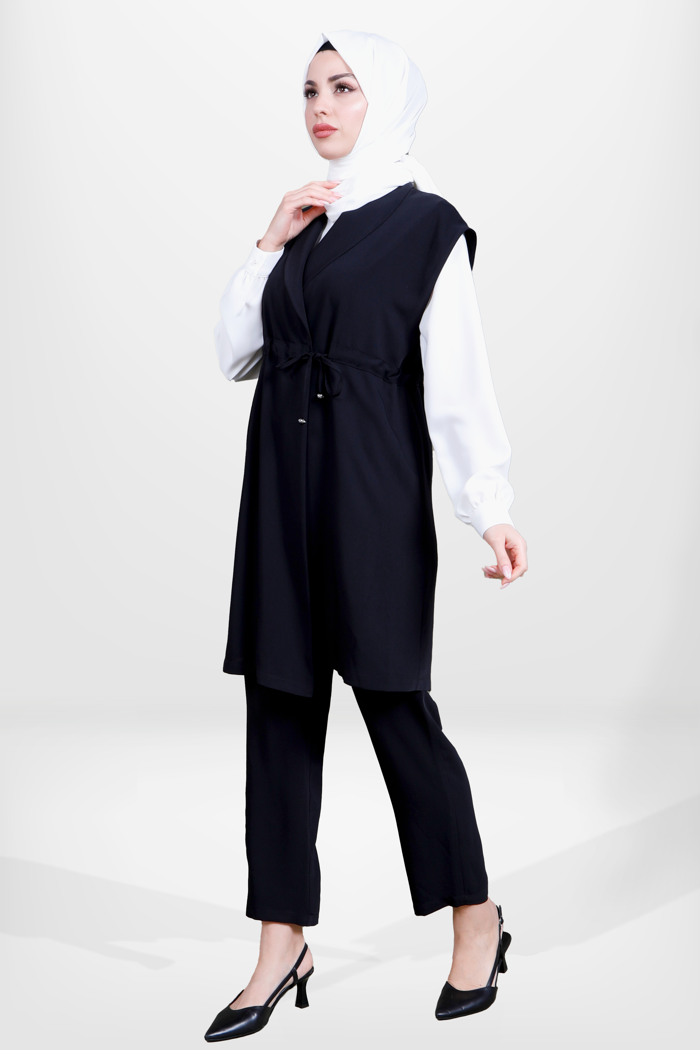 4158 ÜÇLÜ TAKIM SİYAH