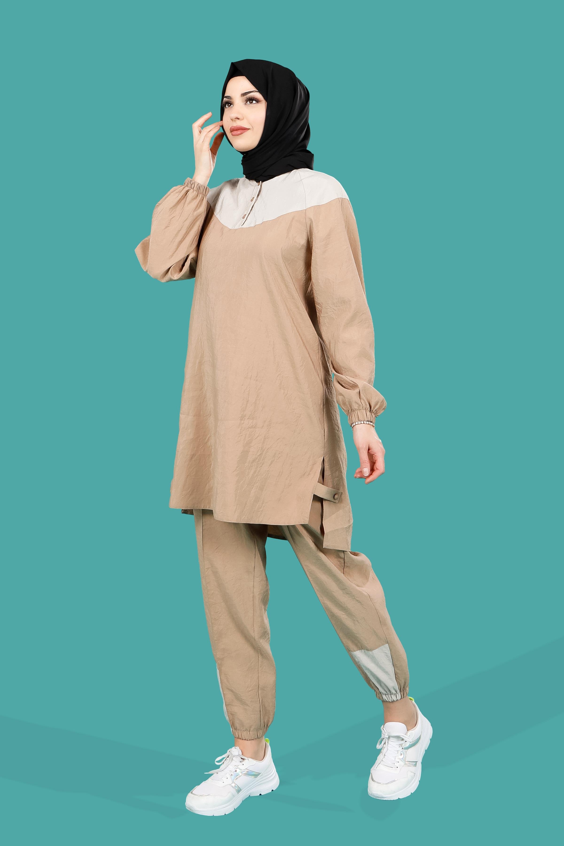 Beyza-4163 EŞOFMAN TAKIM VİZON