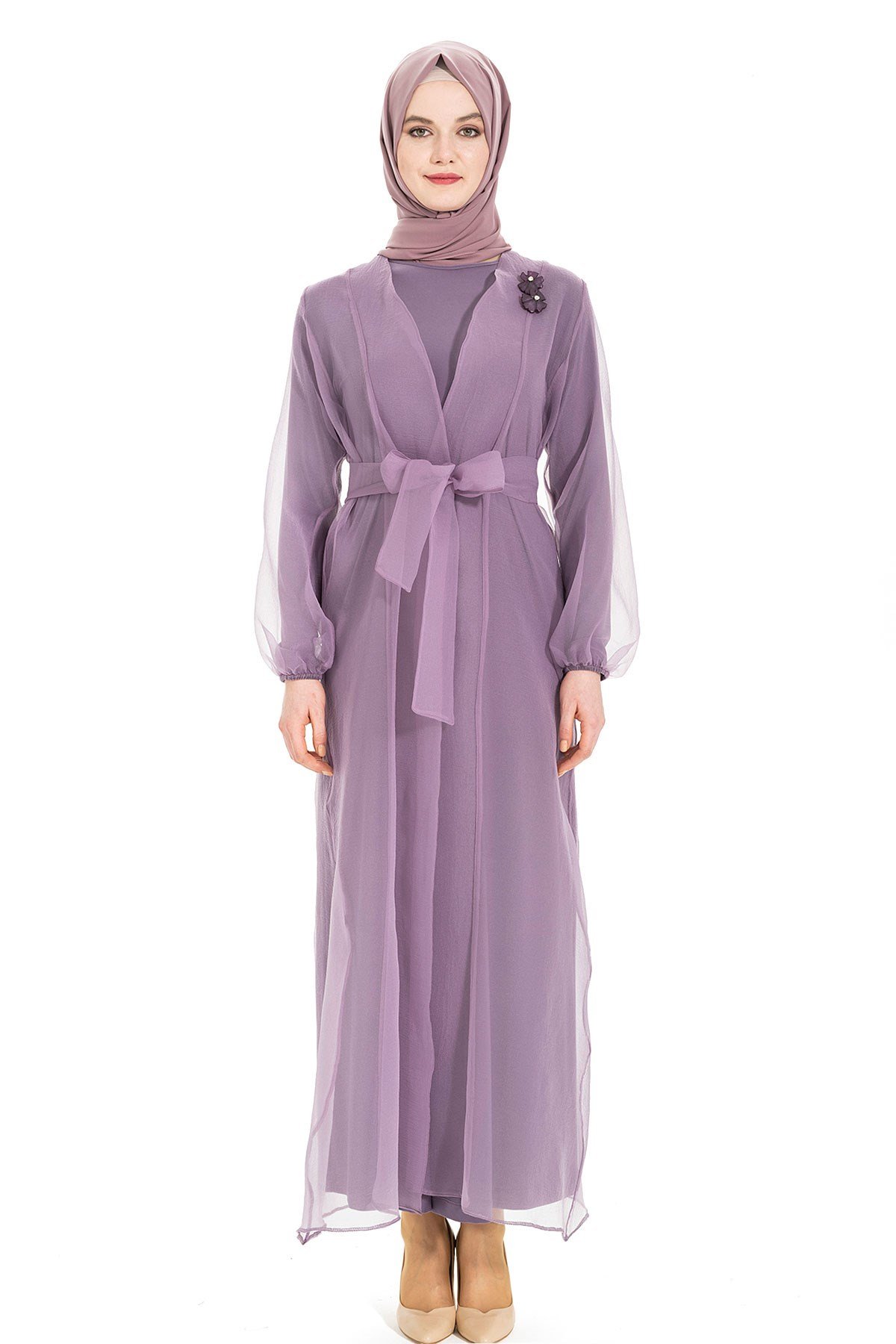 Markasız-ASYA TAKIM LİLA ORGANZE