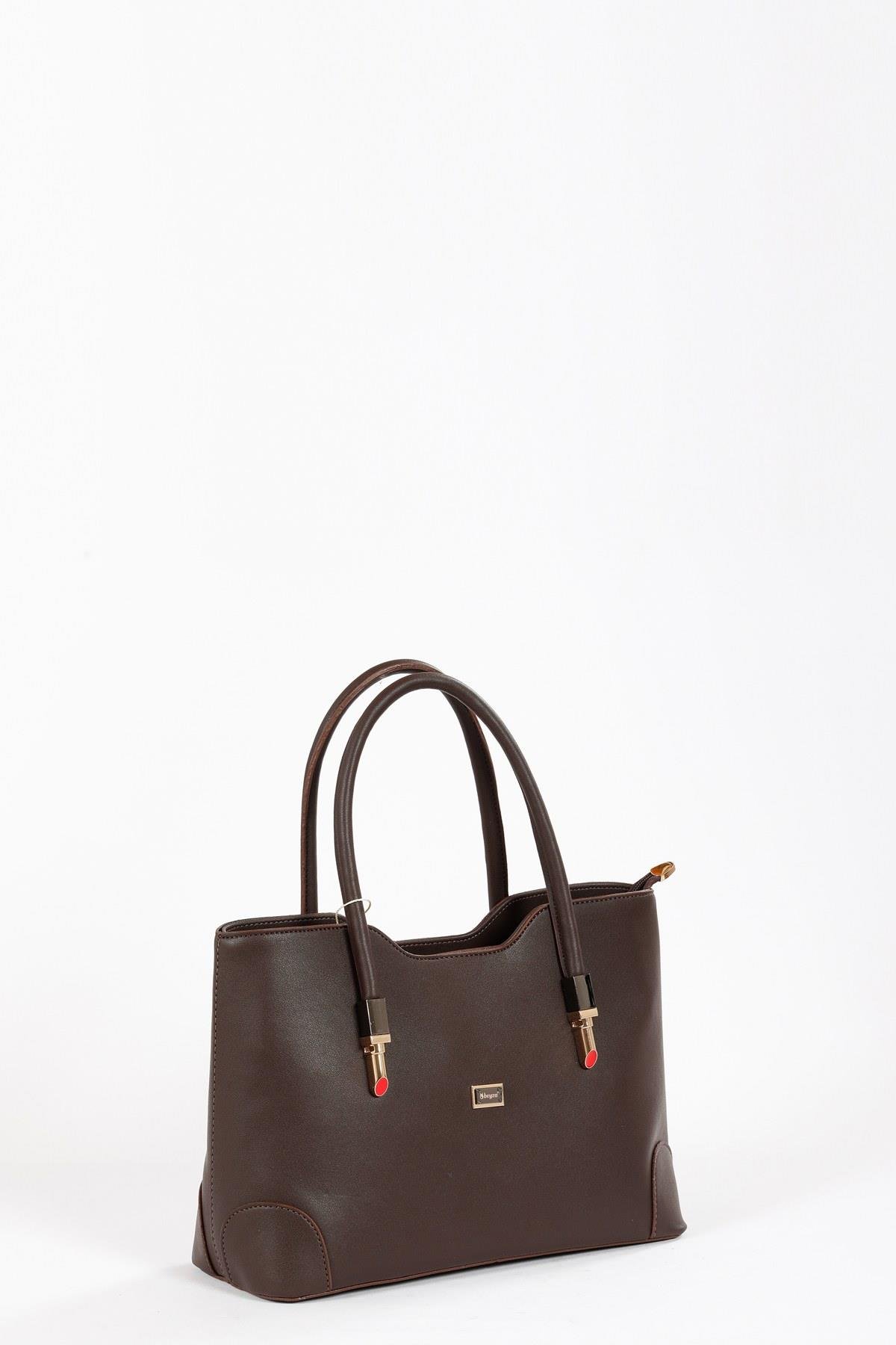 Beyza-BEYZA ÇANTA 16212 KAHVE