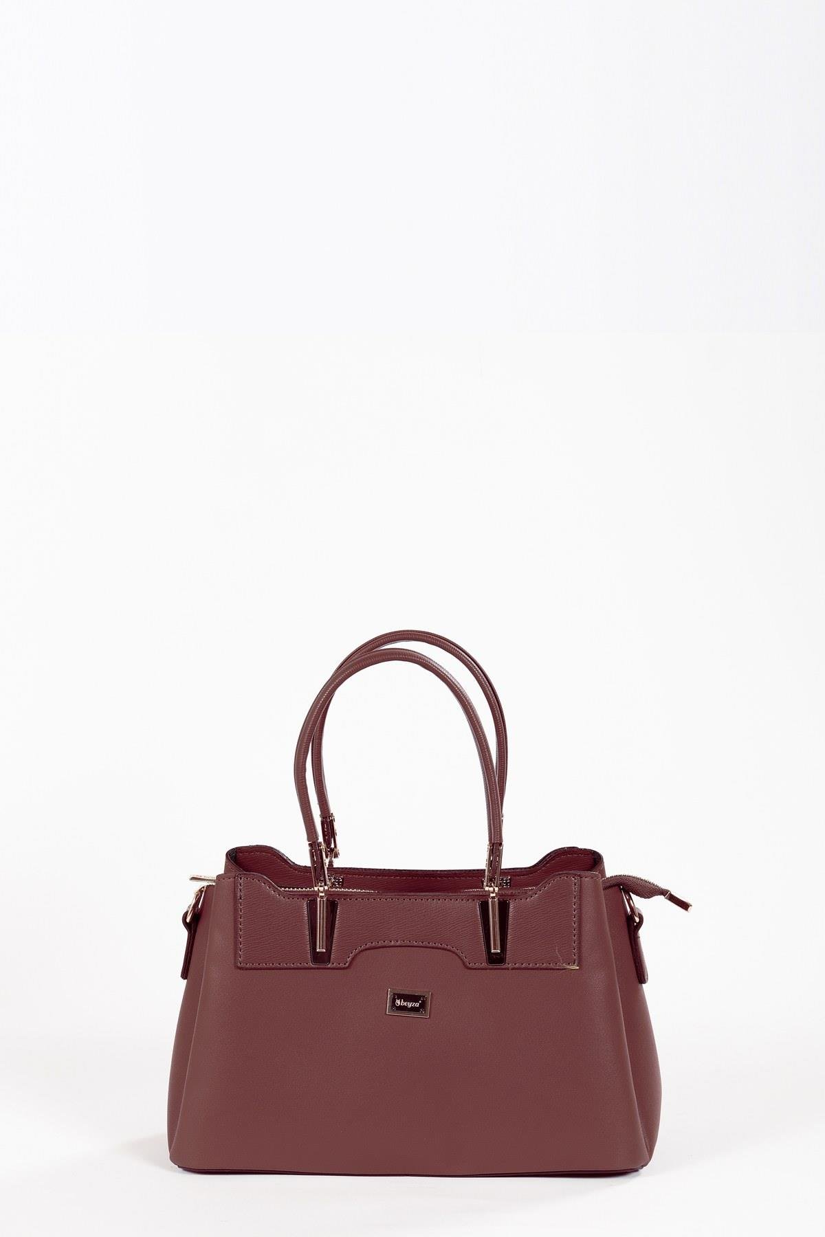 Beyza-BEYZA ÇANTA 16261 BORDO