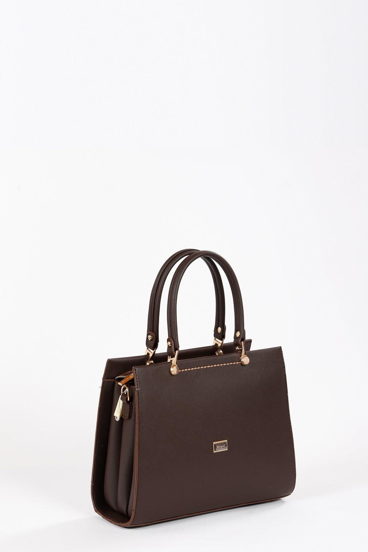 Beyza-BEYZA ÇANTA 17292 KAHVE